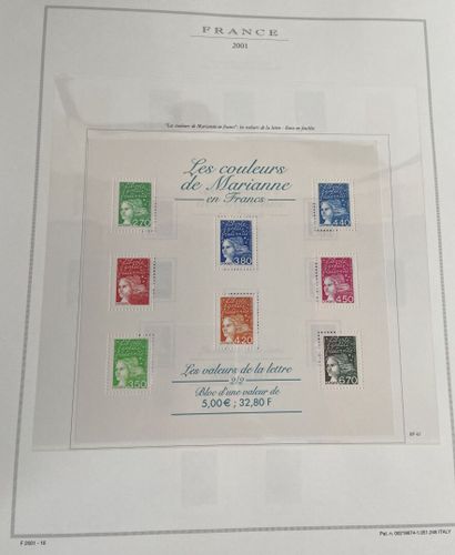 France + DOM-TOM : Collection de timbres...