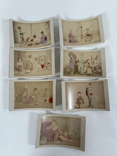 Cartes et Photos : Petit lot de cartes postales...