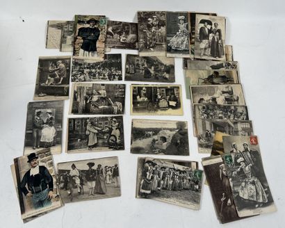 Départements : Cartes sélectionnées et rangées...