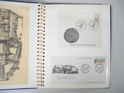3 Cartons. O. 1er Jour : France période 70-90...