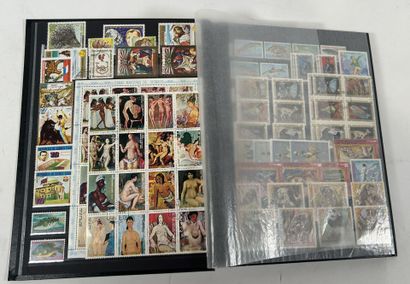 Monde : Timbres du Monde en majorité oblitérés...