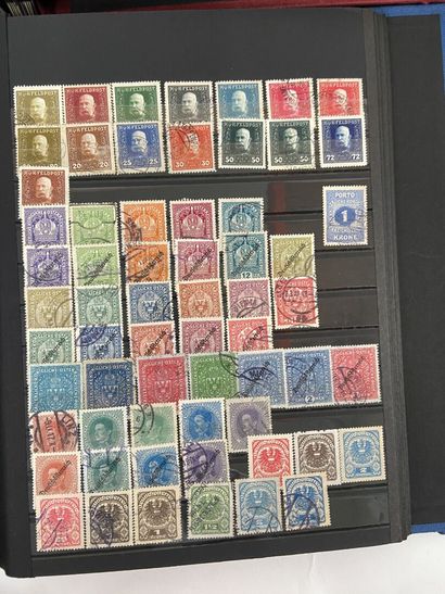Monde : Timbres d'Europe et du Monde en majorité...