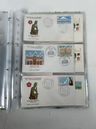 Monde : Timbres du Monde en majorité oblitérés...