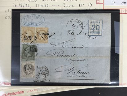 Alsace - Lorraine - Lettres : Ensemble de...