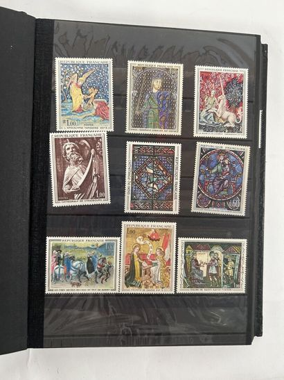France : Timbres de France SM et Moderne...