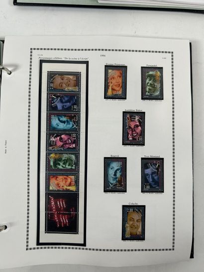 Faciale : Collection de timbres France neufs...