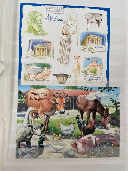 Faciale : Timbres de France en Francs et...