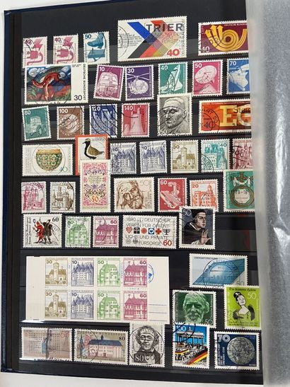 France : Timbres de France oblitéré - toutes...