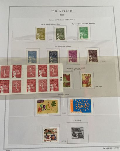 France + DOM-TOM : Collection de timbres...