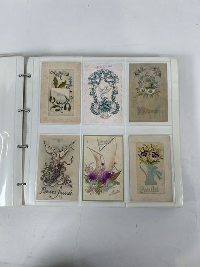 Fantaisie : Cartes fantaisies dont dentelles,...