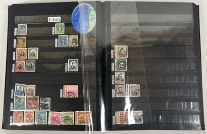 Monde : Timbres du Monde en majorité oblitérés...