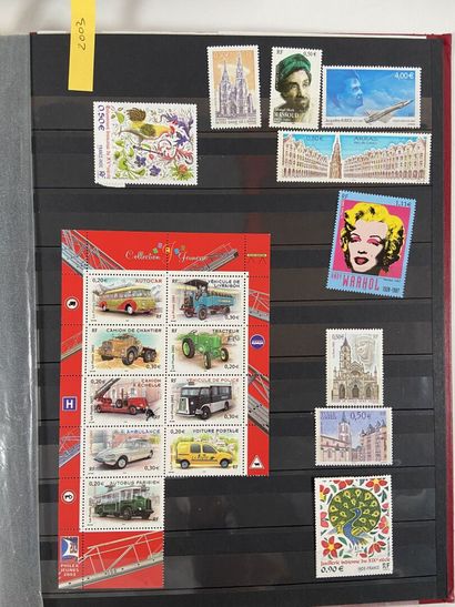 Faciale : Timbres de France en Francs et...