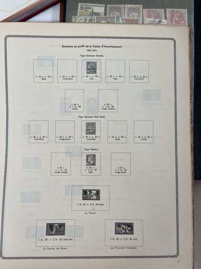 Faciale + Monde : Timbres de France Moderne...