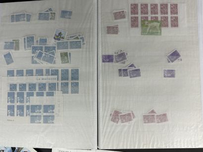 Faciale : Timbres de France moderne majoritairement...