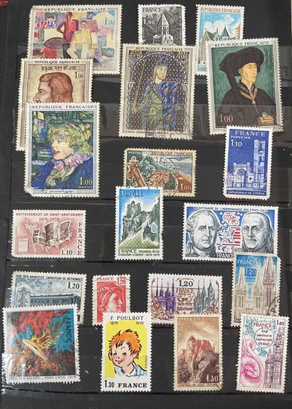 France + DOM-TOM : Collection de timbres...