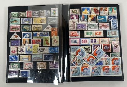 Monde : Timbres du Monde en majorité oblitérés...