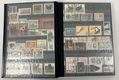 Monde : Timbres du Monde en majorité oblitérés...