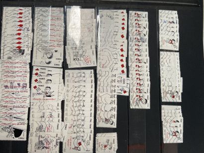 France obl. : Timbres de France obl. dont...