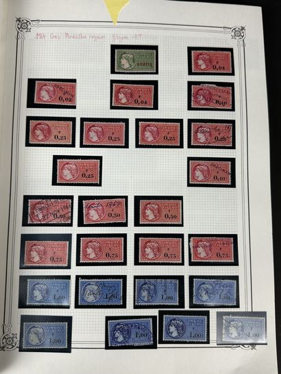 Fiscaux - Fiscaux Généraux : Timbres fiscaux...