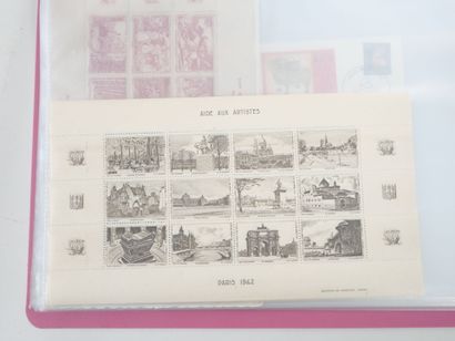 Timbres du Monde dont Colonies françaises,...
