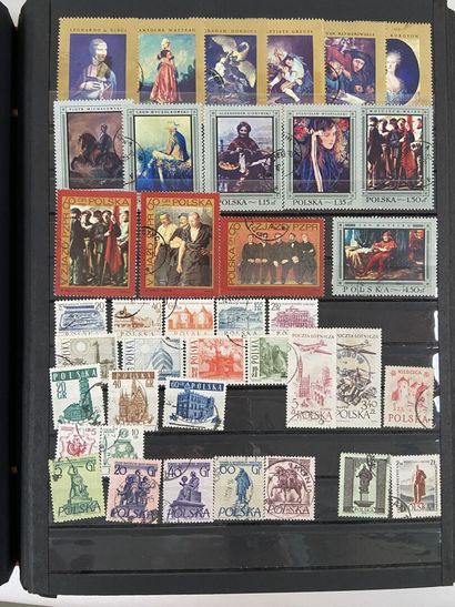 Monde : Timbres d'Europe et du Monde en majorité...