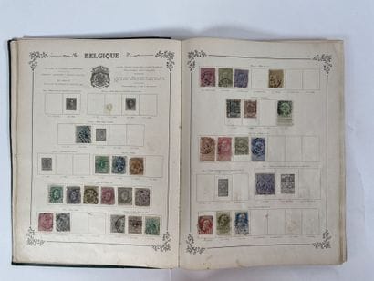 Monde : Timbres du Monde oblitérés dont France...