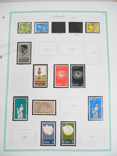 20 Classeurs. **/*/O. Europe : Timbres de...