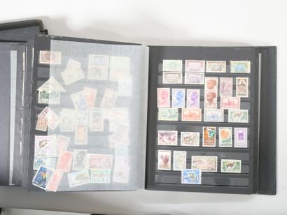 Timbres du Monde dont Colonies françaises,...