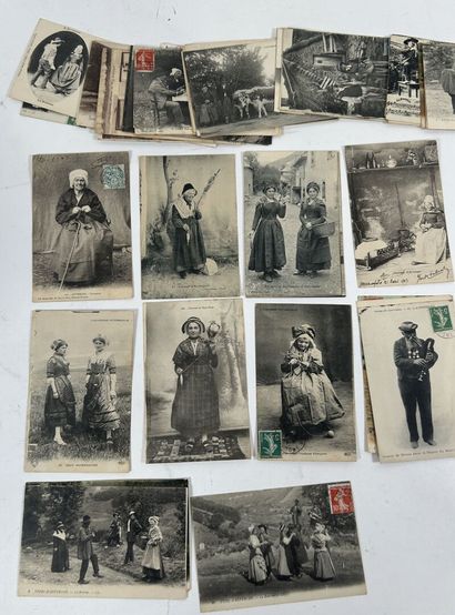 Départements : Cartes sélectionnées et rangées...