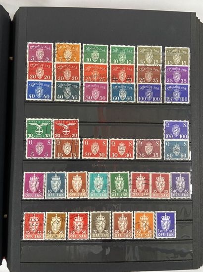 Monde : Timbres d'Europe et du Monde en majorité...