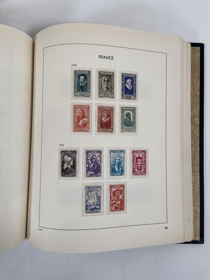 France SM : Collection de timbres SM de France...