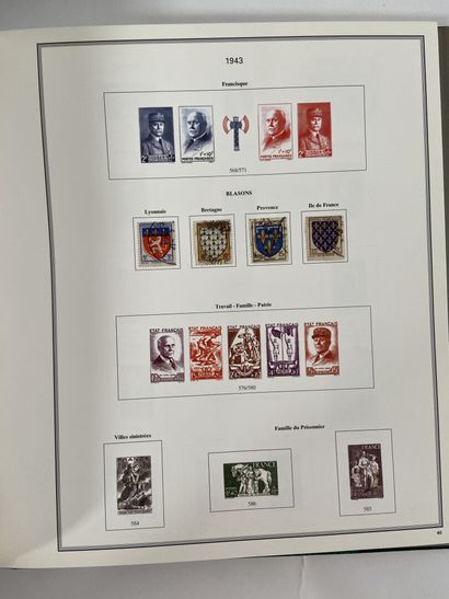 France : Timbres de France oblitéré - toutes...
