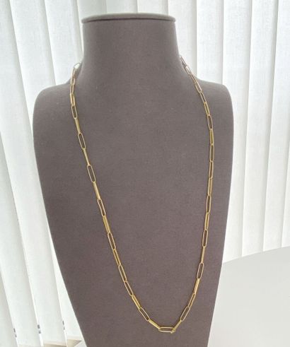 60 cm gold link necklace, 11.33 g