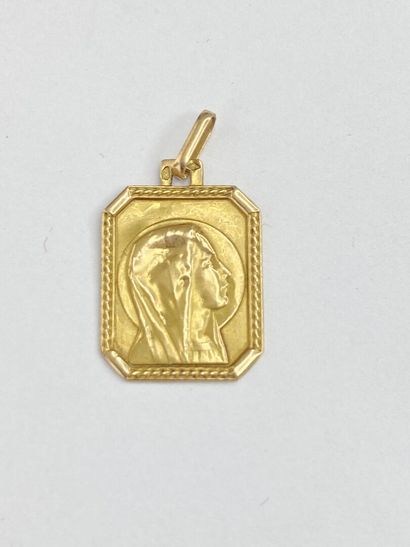 Médaille religieuse or C 1,28 gr