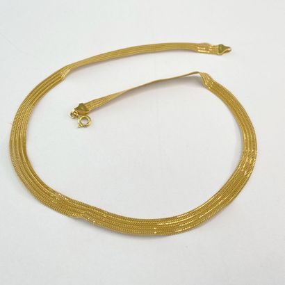 Gold necklace, 41 cm, 9.61 g