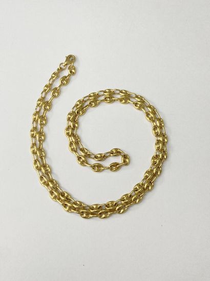 Collier or maille marine 58 cm AC 16,92 ...