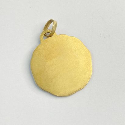 Médaille religieuse or C 6,67 gr