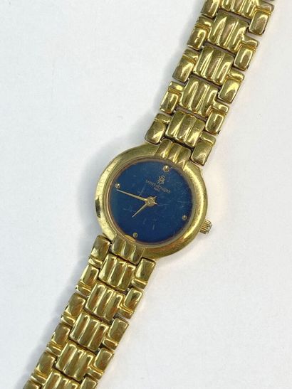 Montre bracelet de dame en métal doré St...