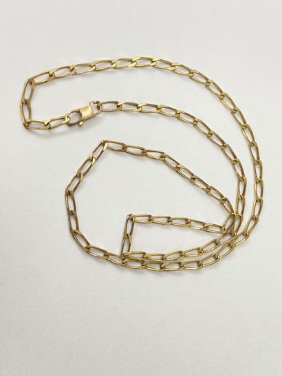 Collier plaqué à maillons