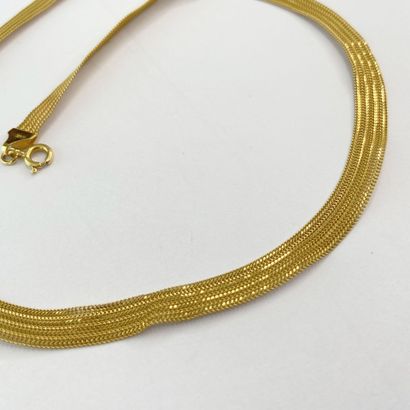 Gold necklace, 41 cm, 9.61 g
