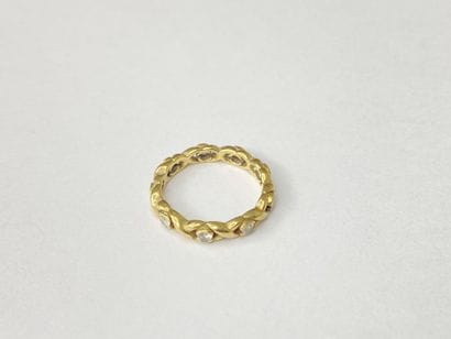 Alliance or diamants dgt 53 AC 3,63 gr