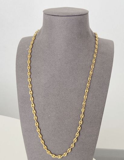 Collier or maille marine 58 cm AC 16,92 ...