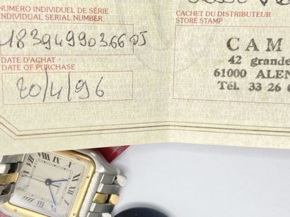 CARTIER Montre bracelet d'homme mouvement...
