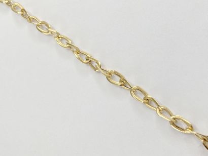 Collier or à maillons 44 cm C 6,67 gr