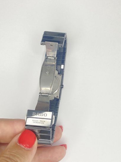 RADO Montre bracelet en céramique noir modèle...