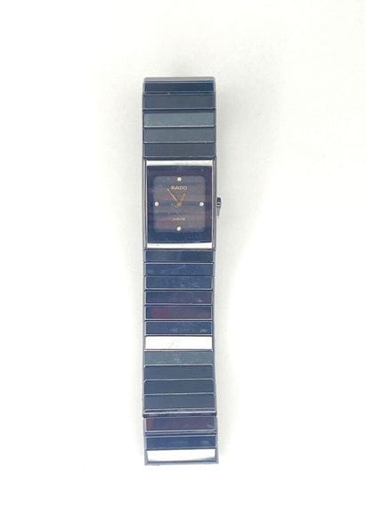 RADO Montre bracelet en céramique noir modèle...