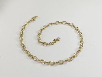 Collier or à maillons 44 cm C 6,67 gr