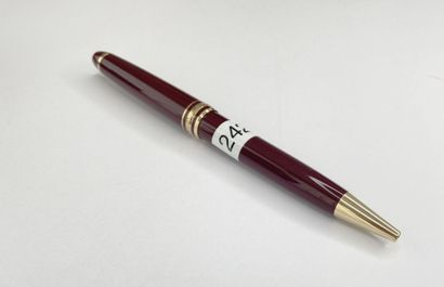 Roller MontBlanc de couleur grenat