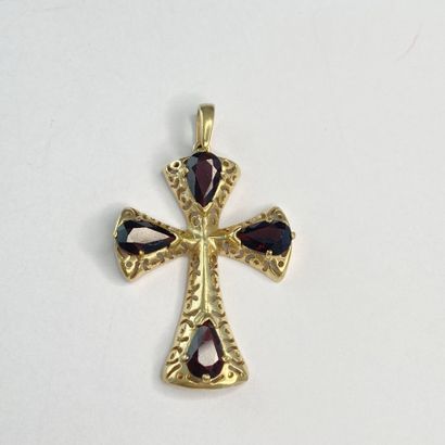 Croix or et pierres** AC 8,13 gr