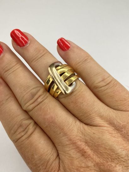 Bague 2 ors dgt 54 AC 13,48 gr